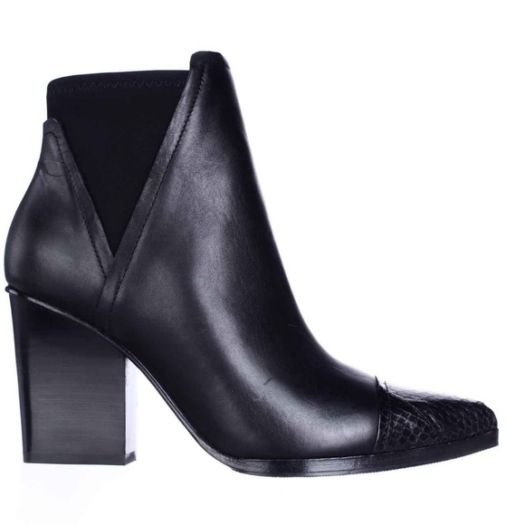 REVOLVE Shoes - Donald J. Pliner pointed toe leather heeled booties